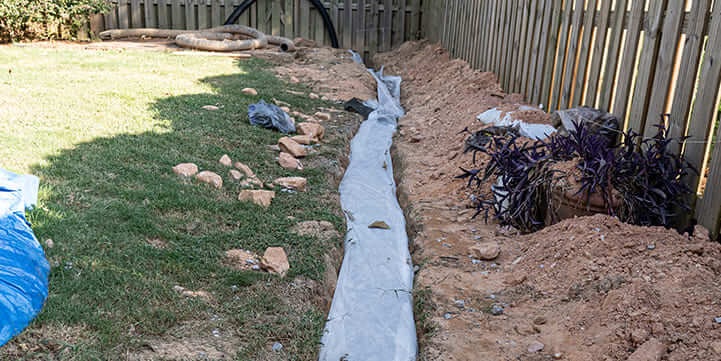 French Drains for Dublin, VA